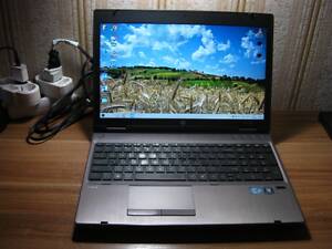 HP ProBook 6560B 15.6' Матовий LED Core I5-2450M 4x2.50ГГц-3.10ГГц 8ГБ/500ГБ Нова Батарея HP та HP 135-Вт Б/Ж з США #1