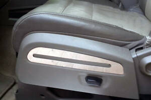Хром накладки на сиденья (нерж) для Dodge Nitro 2007-2024 гг