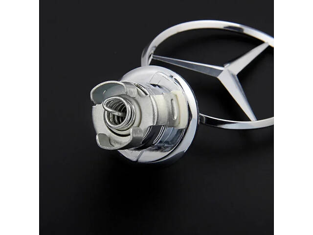 Хромований значок Mercedes RESTEQ — металева емблема на капот автомобіля, автоаксесуар для Мерседес - Фото 2