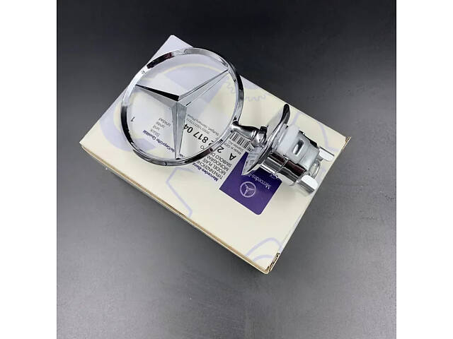 Хромований значок Mercedes RESTEQ — металева емблема на капот автомобіля, автоаксесуар для Мерседес - Фото 6