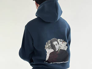 Худі 'Микола Хвильовий' синій