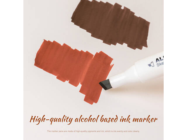 Художній маркер Arrtx Спиртові Alp ASM-0290B 90 кольорів (LC302475) - Фото 4