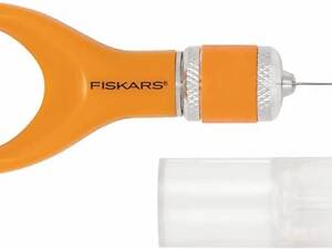 Художній ніж Fiskars Softgrip FingerTip, ніж/лезо для рукоділля пальцями, для правші та лівші,