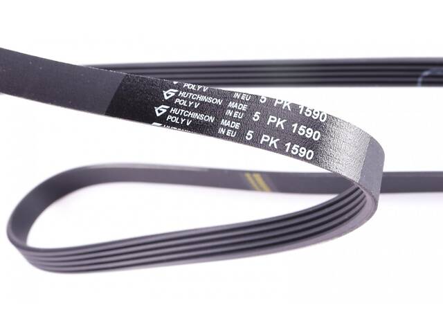 HUTCHINSON 1590 K 5 Ремінь генератора VW Passat 1.9TDI -00 (5PK1590) - Фото 3