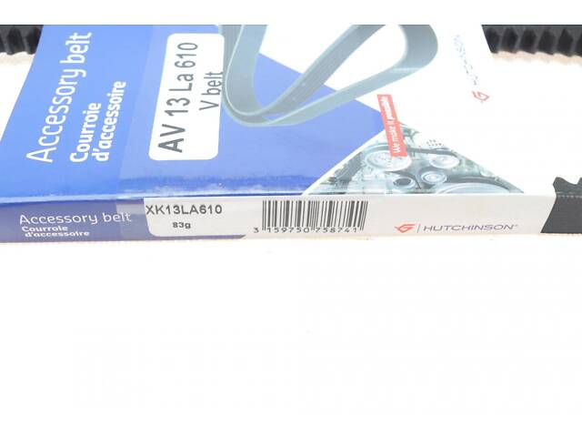 HUTCHINSON AV 13 La 610 Ремінь генератора Mitsubishi Colt/Lancer 1.3 92-96 (13x610) - Фото 5