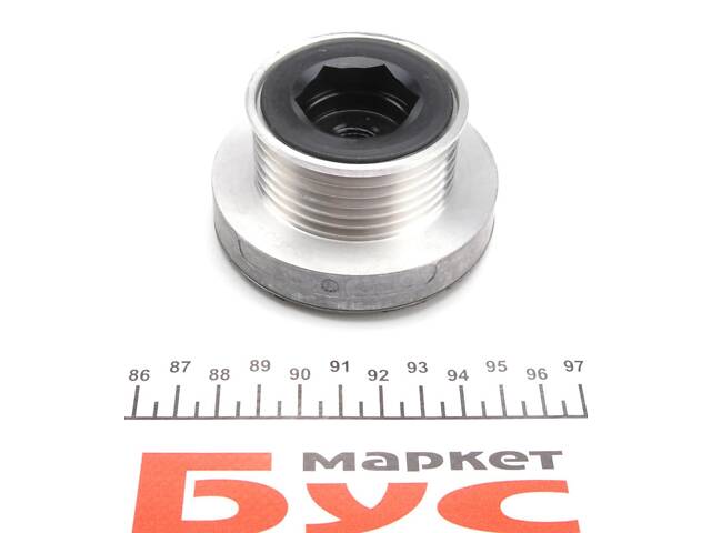 HUTCHINSON D7512 Шків генератора Renault Kangoo 1.5 dCi/1.4/1.6i (6PK) - Фото 2