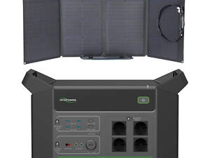 HYXiPower HYX-EA2000 + EcoFlow 160W Система автономного питания однофазное