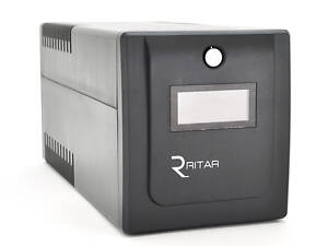ИБП Ritar RTP1200 (720W) Proxima-D, LCD, AVR, 3st, 4x UNIVERSAL socket, 2x12V7Ah, plastik Case ( 460 x 225 X