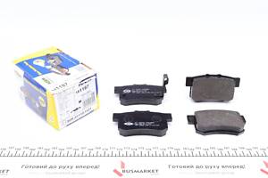 ICER 181187 Колодки тормозные (задние) Honda Accord IV-VII 90-08/Civic VI-VIII 97-/CR-V II