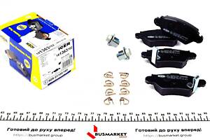 ICER 181363-702 Тормозные колодки (задние) Opel Astra G 98-09/Zafira A 99-05/Chevrolet Corsa 94-02/Zafira 01-12