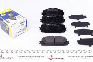 ICER 181774 Колодки тормозные (передние) Toyota Corolla 12-/Yaris 05-/Prius 11-/Mazda Familia 18-