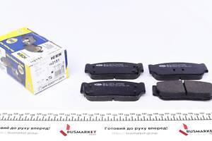 ICER 182151 Колодки гальмівні (задні) Kia Cee'd 06-12/Sorento 02-/Carnival 05-/Ssangyong Rexton 02-/Kyron 05-