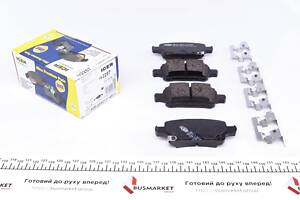 ICER 182257 Колодки тормозные (задние) Chevrolet Cruze 15-/Bolt 16-/Opel Astra K 15-