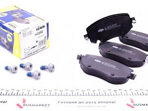 ICER 182292 Колодки гальмівні (передні) Renault Megane IV 15-