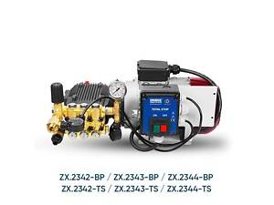 IDROBASE Мойка в/т (мотор-помпа) Scarabeo 2.0 200bar 15л/мин 5,5кВт/380В Total Stop