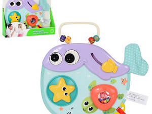 Дитяча гра Кит E268 тріскачка шарудіння рухомі деталі