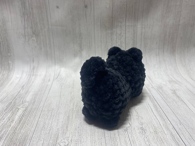 Іграшка ручної роботи котик - Фото 3