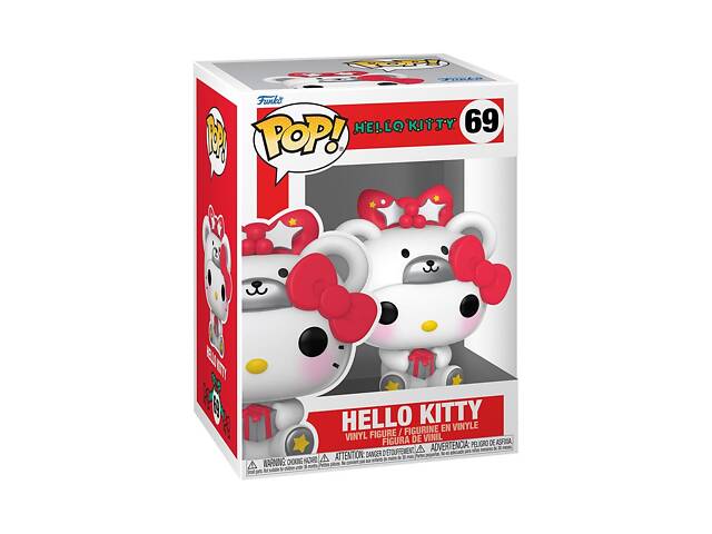Игровая фигурка FUNKO POP! серии 'Hello Kitty' - КИТТИ В КОСТЮМЕ МЕДВЕДЯ. - Фото 9