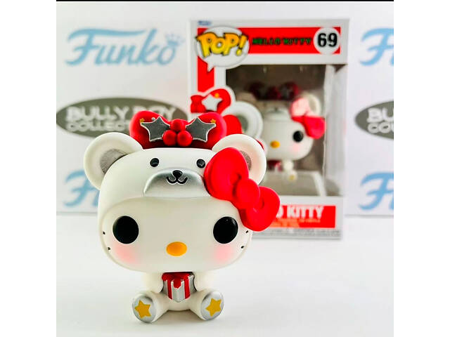 Игровая фигурка FUNKO POP! серии 'Hello Kitty' - КИТТИ В КОСТЮМЕ МЕДВЕДЯ. - Фото 12