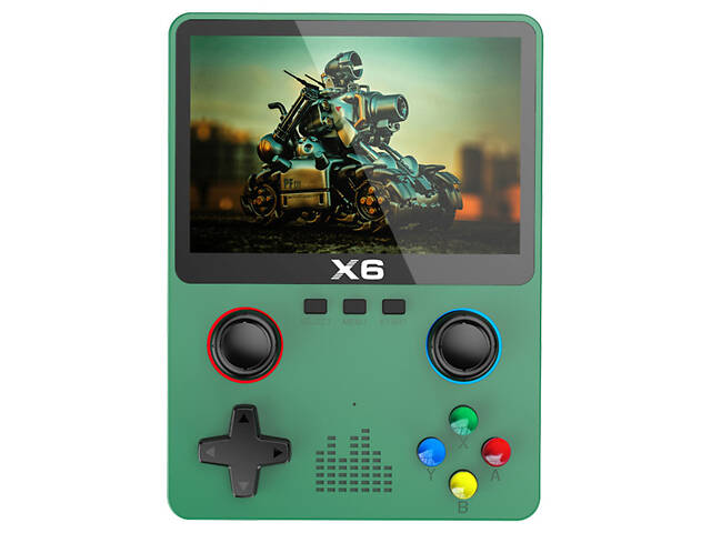 Игрова портативна консоль PSP 6X з монітором 3,5 дюйма 1000 ігор XPRO Чорний (43813-X6_1144) - Фото 3