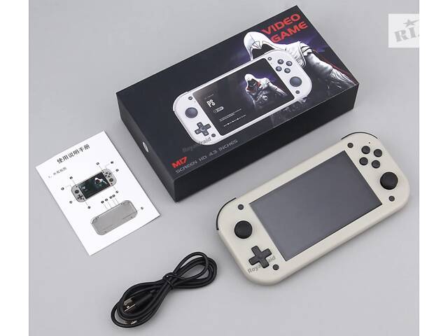 Ігрова портативна консоль XPRO PSP 17M 4,3 IPS-екран, 15000 ігор XPRO M17 чорний (43816-SJGAM M17_2200) - Фото 4