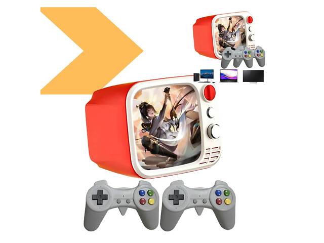 Ігрова портативна консоль XPRO PSP 7H Mini TV РЕТРО з монітором 3.5 + два джойстика 740 ігор XPRO (43815-H7 Mini_1188) - Фото 1