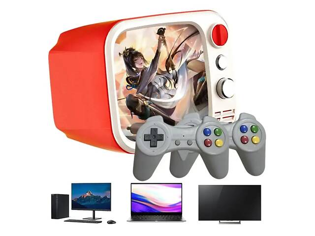 Ігрова портативна консоль XPRO PSP 7H Mini TV РЕТРО з монітором 3.5 + два джойстика 740 ігор XPRO (43815-H7 Mini_1188) - Фото 4