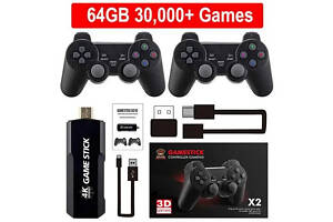 Ігрова приставка Game Stick X2 30000 ігор 64GB HDMI 4K