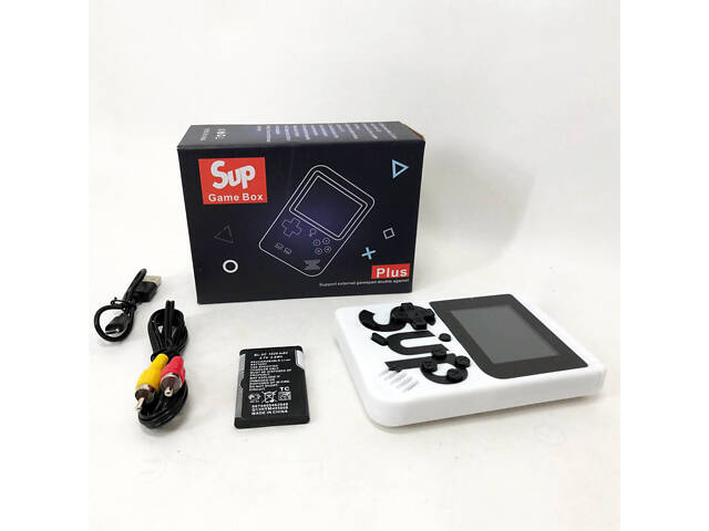 Ігрова приставка консоль Sup Game Box 500 ігор, Ретро приставка денді, Тетріс приставка. Колір: білий - Фото 2