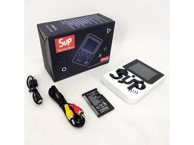 Ігрова приставка консоль Sup Game Box 500 ігор, Ретро приставка денді, Тетріс приставка. Колір: білий - Фото 8