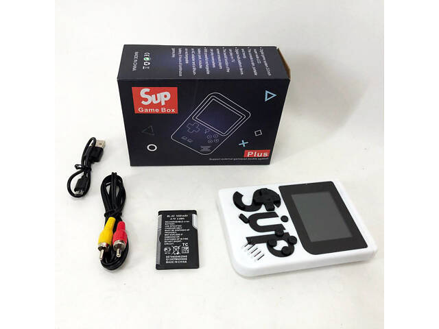 Ігрова приставка консоль Sup Game Box 500 ігор, Ретро приставка денді, Тетріс приставка. Колір: білий - Фото 9