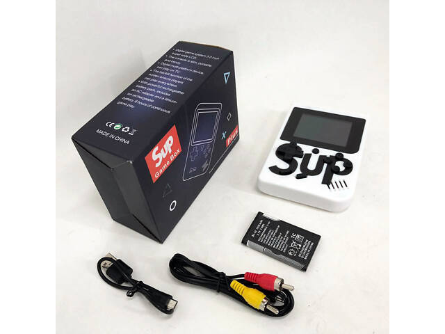 Ігрова приставка консоль Sup Game Box 500 ігор, Ретро приставка денді, Тетріс приставка. Колір: білий - Фото 10