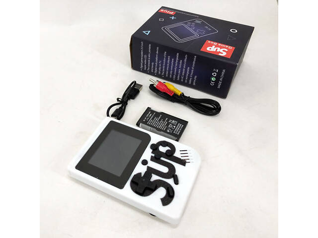 Ігрова приставка консоль Sup Game Box 500 ігор, Ретро приставка денді, Тетріс приставка. Колір: білий - Фото 13