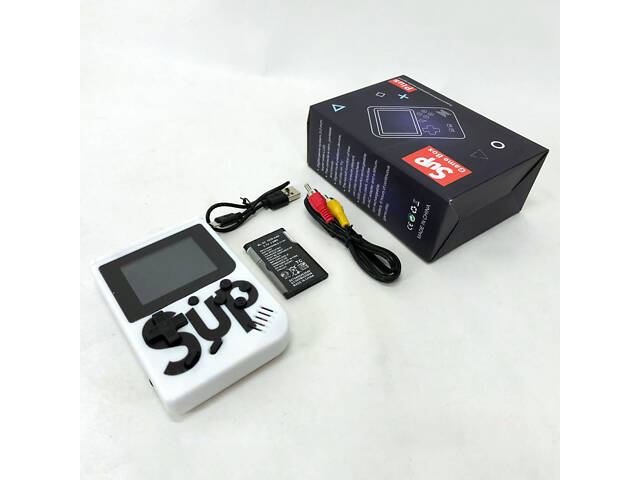 Ігрова приставка консоль Sup Game Box 500 ігор, Ретро приставка денді, Тетріс приставка. Колір: білий - Фото 14
