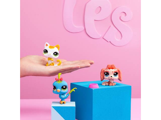 Ігровий набір LITTLEST PET SHOP – НАСТРІЙ МІСТА (3 фігурки, аксес.) - Фото 6