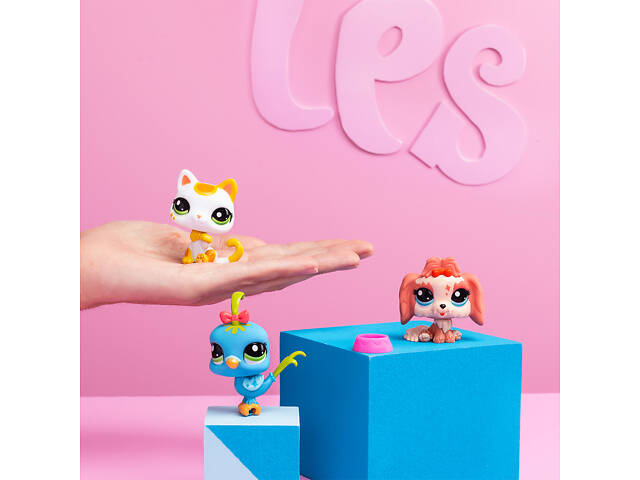 Ігровий набір LITTLEST PET SHOP – НАСТРІЙ МІСТА (3 фігурки, аксес.) - Фото 9