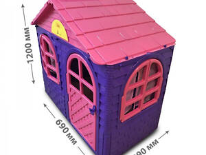 Ігровий будиночок зі шторками Doloni Toys 02550-10