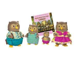 Ігровий набір фігурок Li`l Woodzeez Сім'я Сов