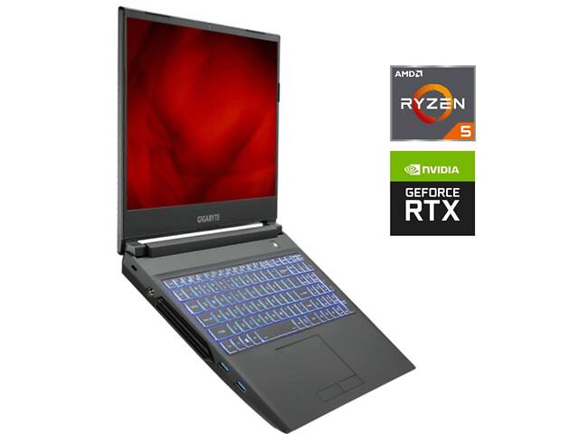 Игровой ноутбук Б-класс Gigabyte A5 K1 / 15.6' (1920x1080) IPS / AMD Ryzen 5 5600H (6 (12) ядер 3.3 - 4.2 GHz) / 16 GB D - Фото 1