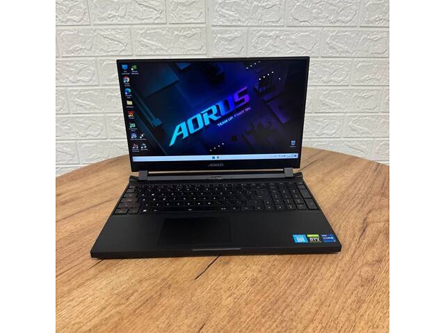 Игровой ноутбук Б-класс Gigabyte Aorus 15P YD / 15.6' (1920x1080) IPS / Intel Core i7-11800H (8 (16) ядер по 2.3 - 4.6 G - Фото 2