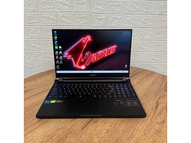 Игровой ноутбук Б-класс Gigabyte Aorus 15P XD / 15.6' (1920x1080) IPS / Intel Core i7-11800H (8 (16) ядер по 2.3 - 4.6 G - Фото 2