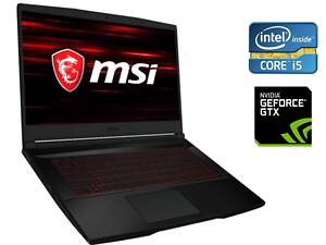 Игровой ноутбук MSI GF63 Thin 9SC / 15.6' (1920x1080) IPS / Intel Core i5-9300H (4 (8) ядра по 2.4 - 4.1 GHz) / 8 GB DDR