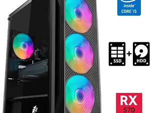 Ігровий ПК DTop i747 RGB SSD Tower/ i5-4590/ 16GB RAM/ 120GB SSD/ Radeon RX 570 4GB