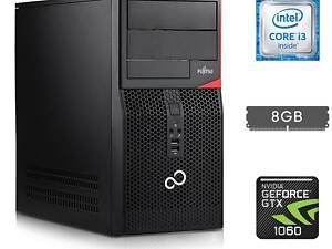 Игровой ПК Fujitsu Tower/ i3-6100/ 8GB RAM/ 250GB SSD/ GeForce GTX 1060 6GB