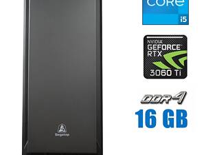 Игровой ПК Segotep Tower/ i5-11400F/ 16GB RAM/ 500GB HDD/ GeForce RTX 3060 Ti 8GB