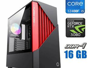 Ігровий ПК Tower/ i5-12400F/ 16GB RAM/ 512GB SSD/ GeForce RTX 3080 10GB