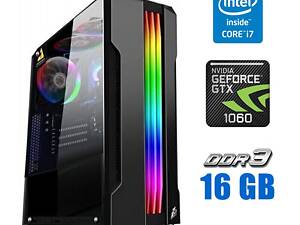 Ігровой ПК Tower/ i7-2600K/ 16GB RAM/ 240GB SSD/ GeForce GTX 1060 6GB