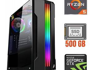 Игровой ПК Tower/ Ryzen 5 4500/ 16GB RAM/ 500GB SSD/ GeForce GTX 1660 Ti 6GB