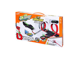 Игровой трек Четыре петли 3в1 с аксессуарами Bburago KD101719