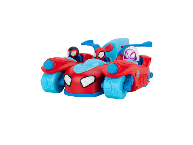 Ігровий набір 3 в 1 Spidey Deluxe Feature Vehicle Спліт команда Спайді (Spidey Team Split Racer) (SNF0271) - Фото 1